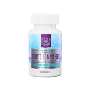 VITAHEALTH SUPLEMENTO CITRATO DE MAGNESIO X 60 CAPSULAS 24G