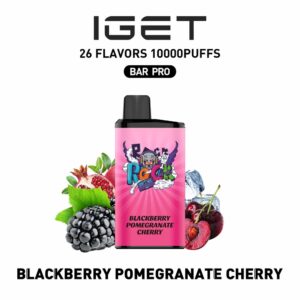 Buy IGET Bar Pro Blackberry Pomegranate Cherry Flavour, AU