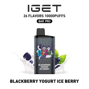 Buy IGET Bar Pro Blackberry Yogurt Ice Berry Vape Online