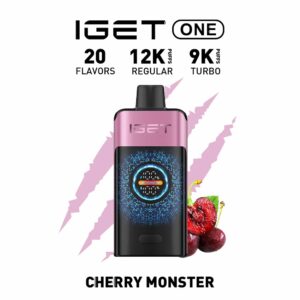 Buy IGET One Cherry Monster eCigarette With Curved Screen