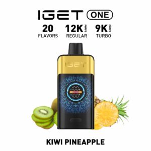Buy IGET One Kiwi Pineapple Flavour 12000 Puffs Vape