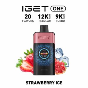 Buy IGET One Strawberry Pomegranate Ice Flavour 12K Puffs