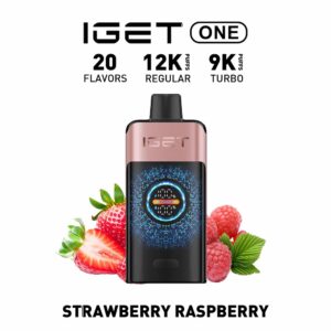 Buy IGET One Strawberry Raspberry Flavour Vape