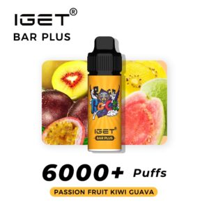 Iget Bar Plus Kit-Passion Fruit Kiwi Guava