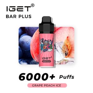 Iget Bar Plus Kit-Grape Peach Ice