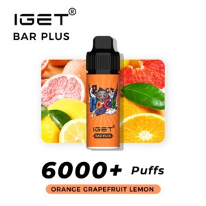 Iget Bar Plus kit-Orange Grapefruit Lemon