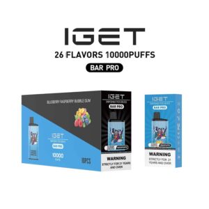 Buy IGET Bars Wholesale 10000 Puffs 20 Vape Pack in Australia
