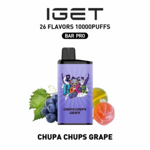 Buy IGET Bar Pro Chupa Chups Grape Electronic Cigarette