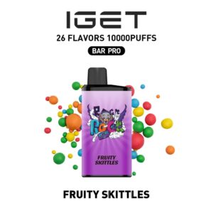 Buy IGET Bar Pro Fruity Skittles Flavour in Sydney, AU