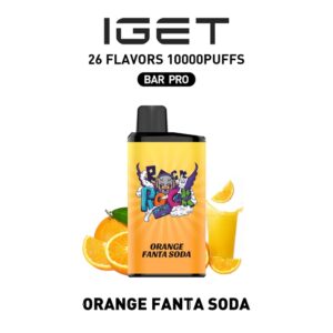 Buy IGET Bar Pro Orange Fanta Soda from AusPostVape Tobacconist