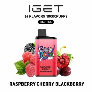 Buy IGET Bar Pro Raspberry Cherry Blackberry Flavour Online