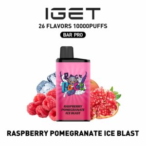 Buy IGET Bar Pro Raspberry Pomegranate Ice Blast Vape