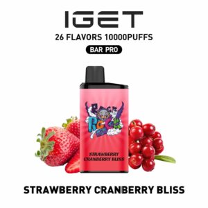 Buy IGET Bar Pro Strawberry Cranberry Bliss from AusPostVape Store