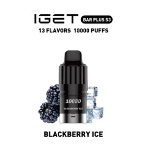 Iget Bar Plus S3 10000Puffs Pod-Blackberry Ice