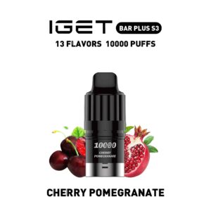 Iget Bar Plus S3 10000Puffs Pod-Cherry Pomegranate