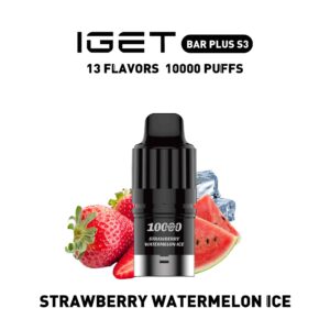 Iget Bar Plus S3 10000Puffs Pod-Strawberry Watermelon Ice