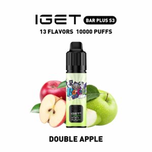 Iget Bar Plus S3 10000Puffs Kit-Double Apple