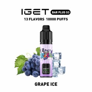 Iget Bar Plus S3 10000Puffs Kit-Grape Ice