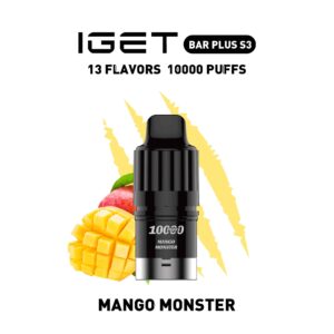 Iget Bar Plus S3 10000Puffs Pod-Mango Monster