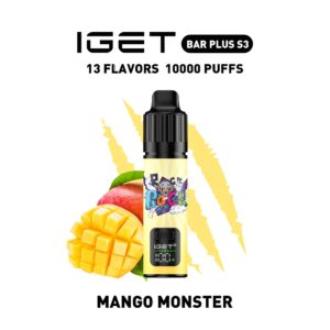 Iget Bar Plus S3 10000Puffs Kit-Mango Monster