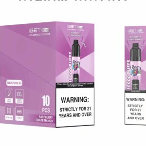 Iget Bar Plus S3 Kit 10000 Puffs-3 Packs