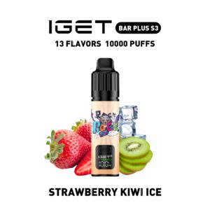 Iget Bar Plus S3 10000Puffs Kit-Strawberry Kiwi Ice