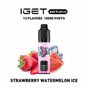 Iget Bar Plus S3 10000Puffs Kit-Strawberry Watermelon Ice